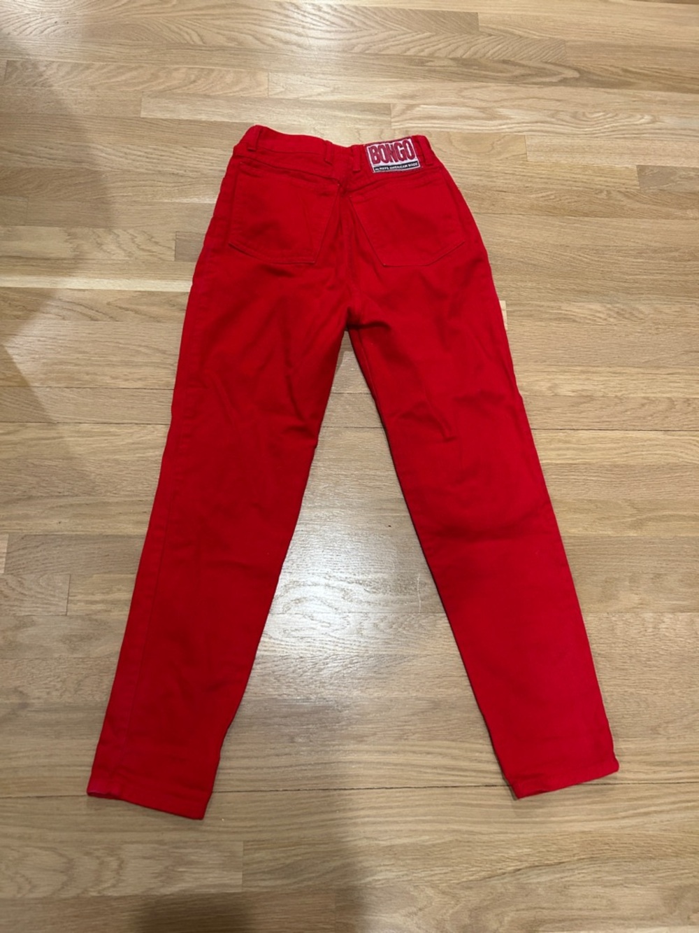 Vintage Red BONGO Jeans
